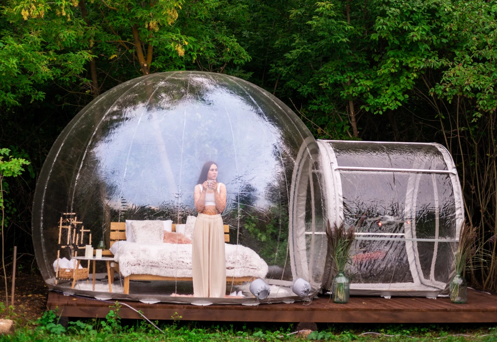bubble tent outdoor