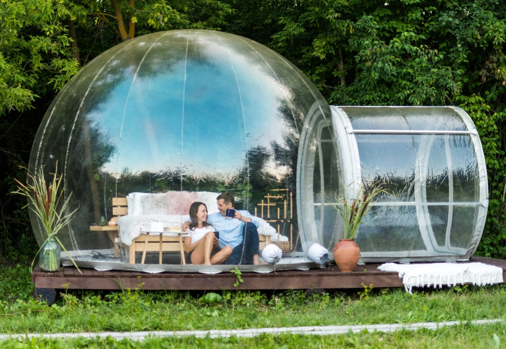 inflatable bubble tent house dome